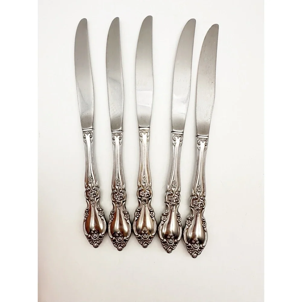 Oneida Community Stainless‎ Louisiana 5 Piece Dinner Knife Set